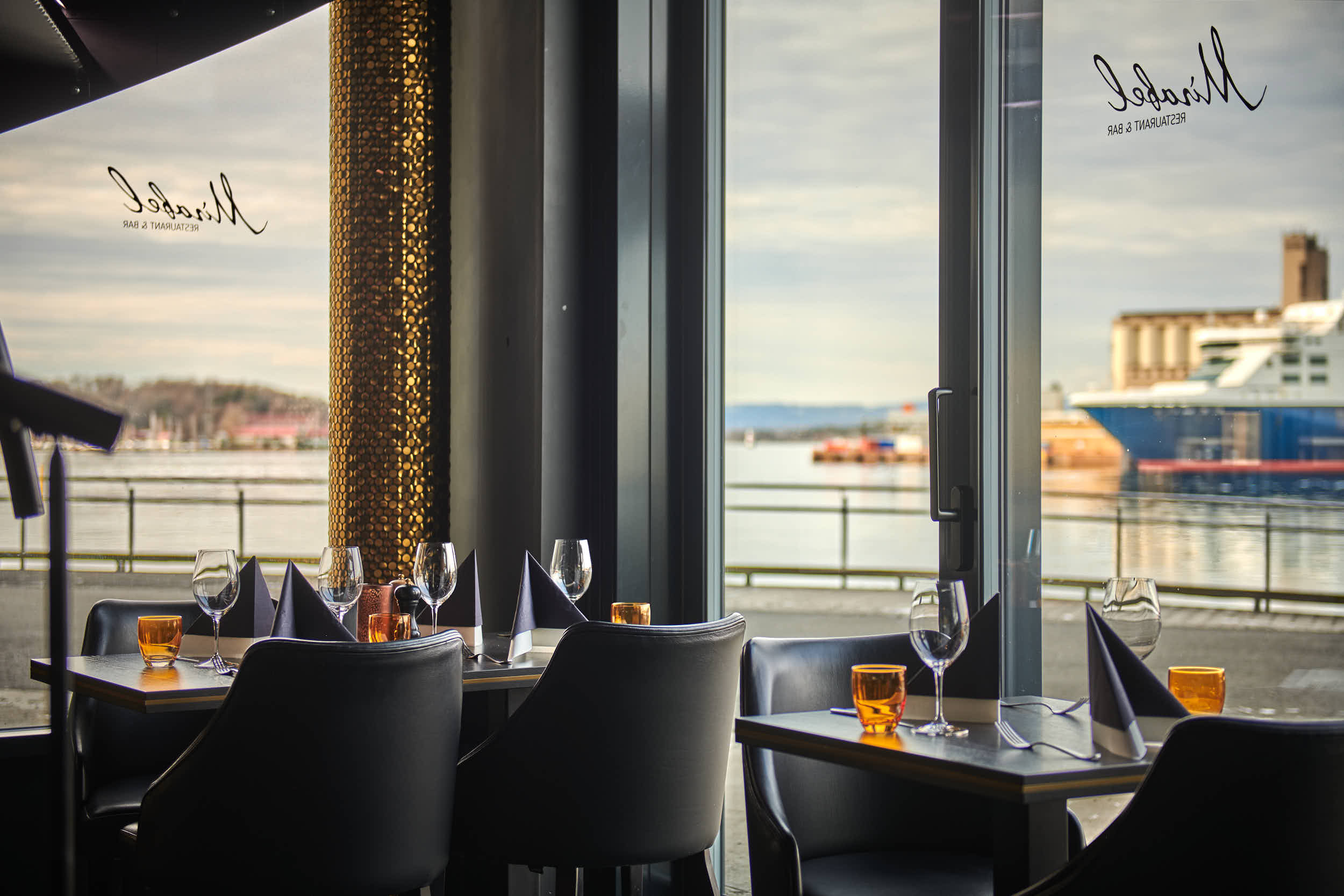 Mirabel restaurant & bar på Sørenga i Oslo